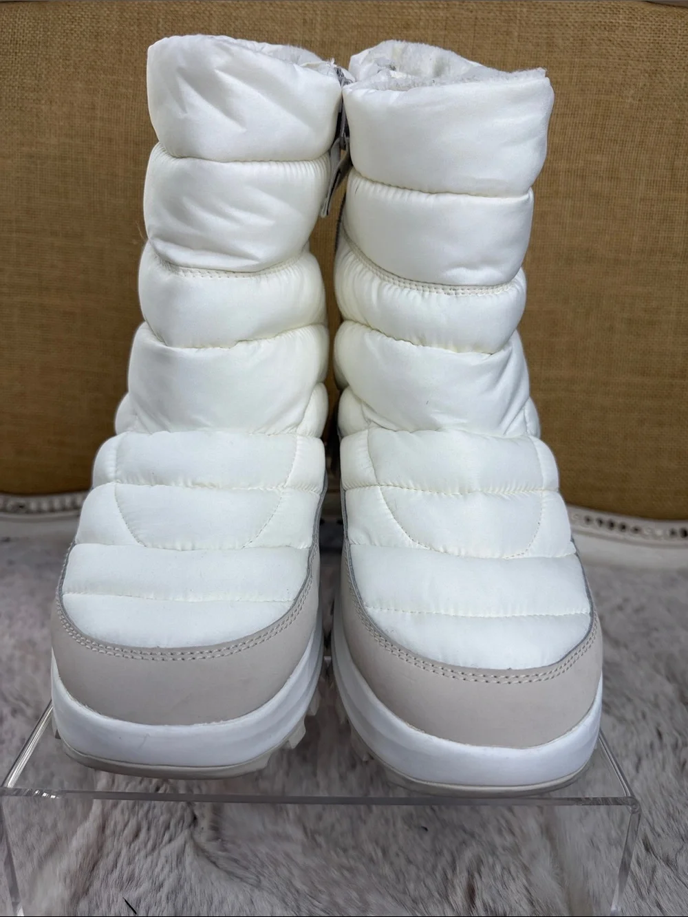Columbia | Snowtrot Mid White Women's Puffer Winter Boots